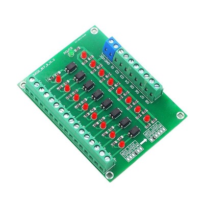 1pcs DST-1R8P-N 24V to 5V 8 Channel Optocoupler Isolation Module PLC new #A6-31