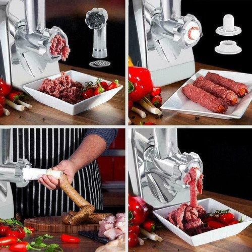 Electric Meat Grinder 3500W Mincer Machine Food Mincing Sausage Maker