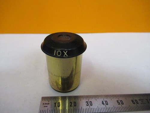 ANTIQUE BAUSCH LOMB 10X EYEPIECE OCULAR MICROSCOPE PART AS PICTURED Q9-FT-79
