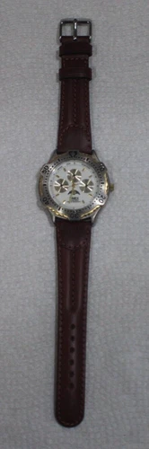 Uncommon Vintage TIMEX Moon Phase Calender 50M Quartz Men's Watch B1