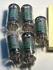 Electron Tube Sylvania JAN 6AU6WC Lot of 5
