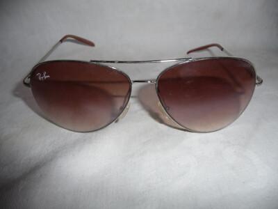 Rayban Pilotenbrille - RB3025 goldfarbenes Gestell braune Gläser D1