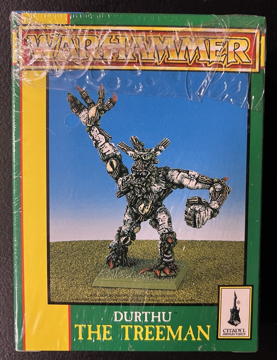 Warhammer Wood Elf Durthu the Treeman (1996) Sealed NIB OOP Metal