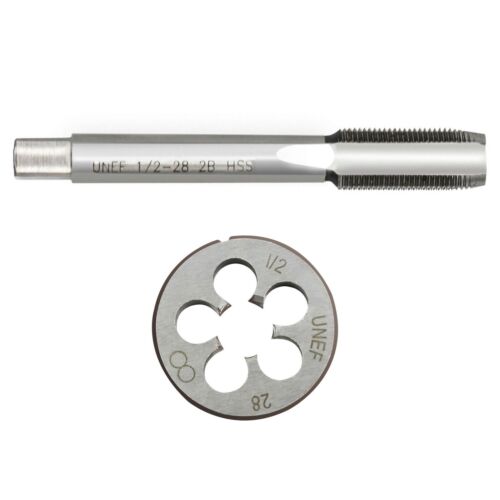 5/8"-24(5/8x24),1/2"-28(1/2x28) UNEF HSS Filo Rubinetto Die Rubinetto & Die Set Mano Destra - Foto 10 di 13