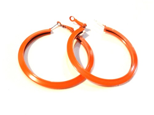 Schmuck Legierung Ohrringe Creolen zur Auswahl Durchmesser 6 cm earrings - Bild 2 von 4