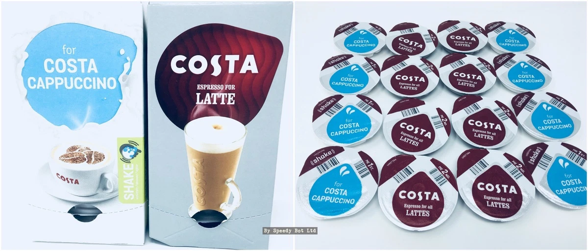 Costa coffee cheap pods tassimo