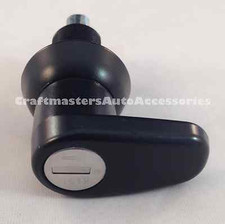 Tonneau Cover Handle Lock Black Teardrop Shaped L-handle L-502