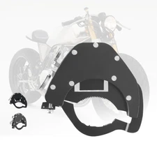 TOP KIT Motorcycle Throttle Grip Cruise Control Lock Assist Handlebar Grip Black