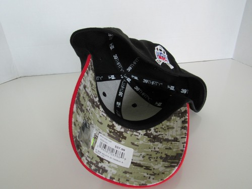 New Era Mens Kansas City Chiefs Sideline Banner 39THIRTY Hat Black Red L/XL Nwt - Picture 6 of 6