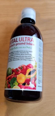 ✅ Topangebot -Vital Ultra Mikronährstoffkonzentrat -480ml OVP -Abgabe 1 Stk