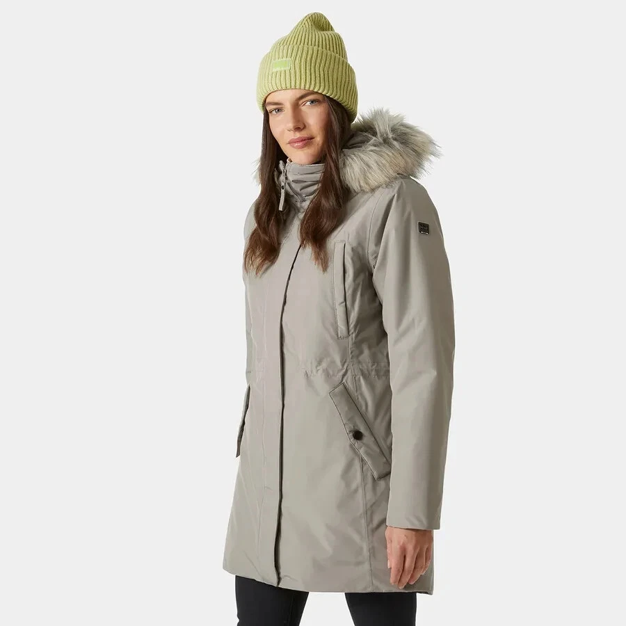 HH Women's Irma Parka Colour: 885 Terrazzo Size: XS RRP: £240 - Image 2 of 4