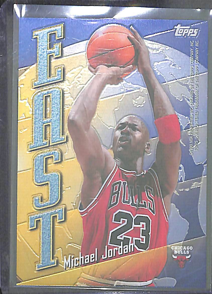 1998-99 Topps Chrome East West #EW5 Michael Jordan and Kobe