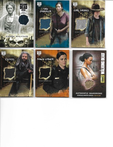 The Walking Dead temporada 5 6 7 8 Evolution - selección de autógrafos y tarjetas reliquias - Imagen 6 de 67