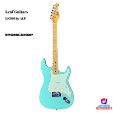 NEW ALP Leaf LS300 Electric Guitar Single Coils Stratocaster  Shape Surf Green