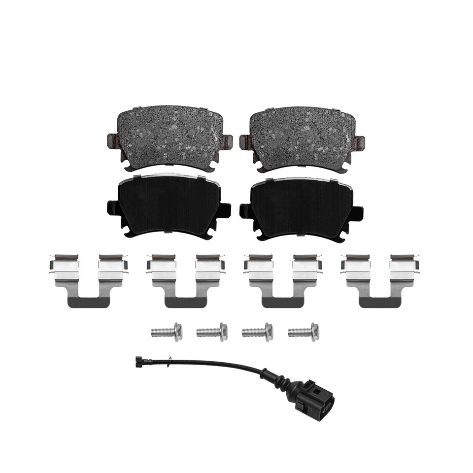 Pastillas de freno traseras de cerámica para A6 A3 A4 TT Quattro CC Eos Golf GTI Jetta Passat R32 Foto 3 de 4