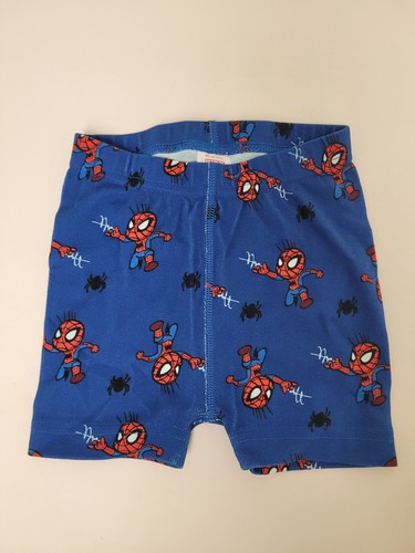 Marvel Spider-Man Kids 2pc. Short John Pajamas Set by Hanna Andersson - Picture 3 of 4