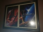 Star Trek litho print Klingon On Patrol Ltd Ed #’d Zimmerman signed 1995 vintage