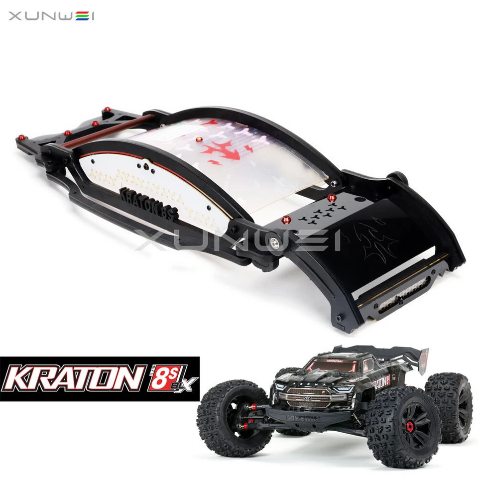 High-strength Nylon Roll Cage car Body Shell Protection for 1/5 ARRMA Kraton 8S - Image 2 of 4