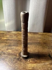 Vintage Antique Wooden Yarn Thread Spool Bobbin Loom Approx 6.5”Long