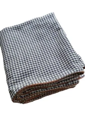 Barclay Butera Eastern Accents King Pillow Shams Navy Houndstooth Ladue Preppy