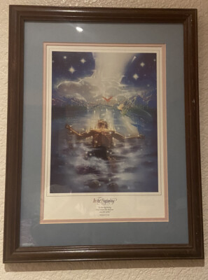 In The Beginning  By Ron Dicianni Framed Art 16 x21 