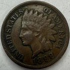 1899 Indian Head Cent Exact Coin Imaged #IND1879