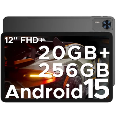 2025 DOOGEE T36 Android 15 Gaming Tablet 20GB+256GB/TF 2TB 8800mAh 90Hz Tablet