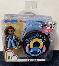 Disney ILY 4Ever tote teenies I Love Stitch Mini Doll Purse Free Shipping