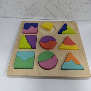 Lovevery Land & Sky Two-Part Puzzle Board from The Free Spirit Play Kit