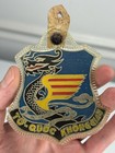 Original Republic of Vietnam Air Force VNAF Metal Pocket Hanger Badge ARVN Named — photo 1