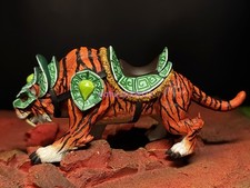 World of Warcraft Tiger Statue Figure Resin Painted Collectible GK Model Gift