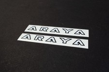 Araya Hoop Decals - For BMX / Freestyle Rims