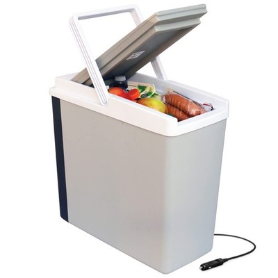 Koolatron Electric Portable Cooler Plug in 12V Car 18 Quart, Gray