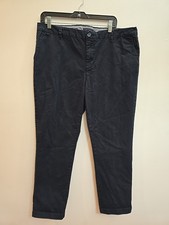 Tommy Hilfiger Women's Chino Pants Sz 16 Navy Blue