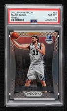 2012-13 Panini Prizm Silver Prizm Marc Gasol #51 PSA 8 7f0