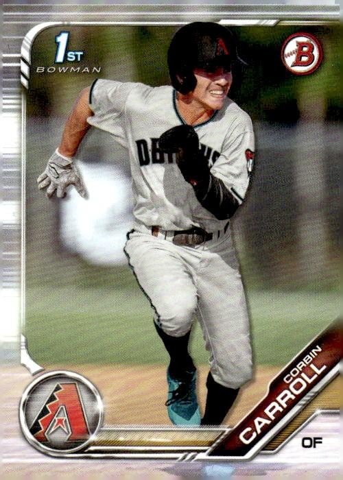 2019 Bowman Draft #BD-125 Corbin Carroll