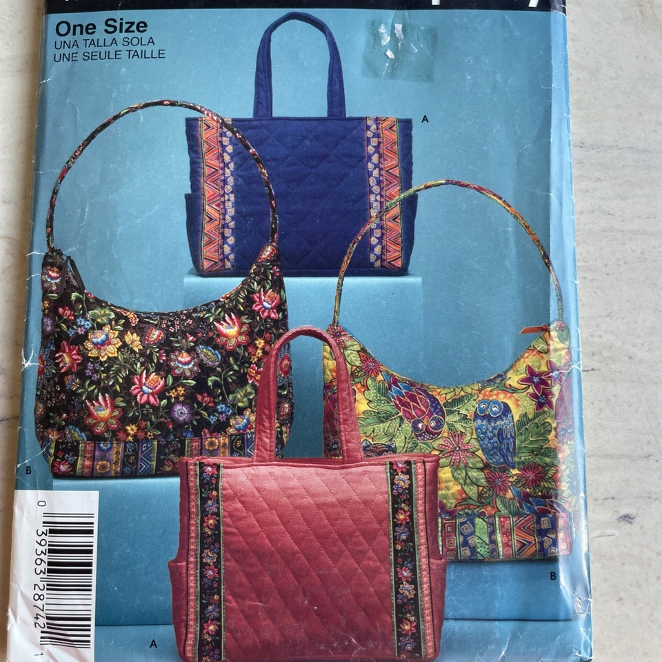 Sewing Pattern #4729 Bag Design Two Styles One Size Factory Fold - Image 2 of 4