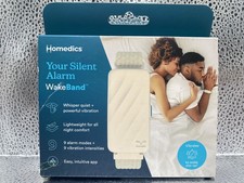 Homedics WakeBand Silent Vibrating Alarm Wristband, Ultra-Light C New Open Box