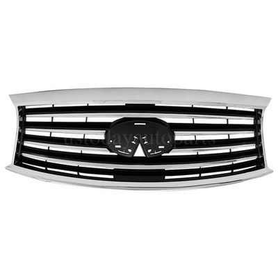 Fit For 2013 2014 2015 Infiniti QX60 JX35 Chrome Grille With Camera Bracket