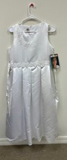Muneca White Girls Communion Dress With Beautiful Designs New w/ Tags Size 16.5