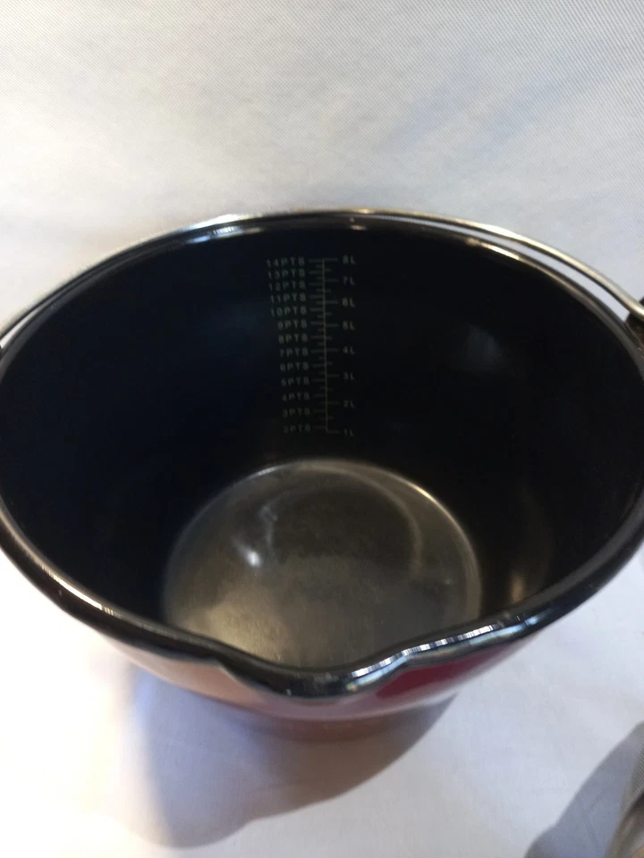 Kilner Enameled Jam Pan With Chinoi Strainer - Image 4 of 4