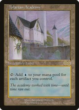 Urza's Saga Tolarian Academy Magic the Gathering Land English Used