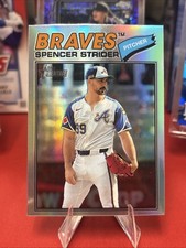 2026 Topps Heritage - Spencer Strider #41 Chrome Refractor