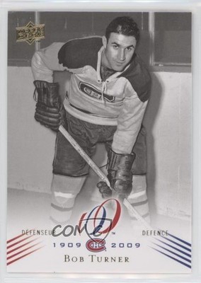2008-09 Upper Deck Montreal Canadiens Centennial Set Bob Turner #159 2d8