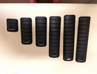 Knight's Armament KAC Ribbed Black Plastic Rifle Rail Covers 6pc MPN 1S002 — photo 1