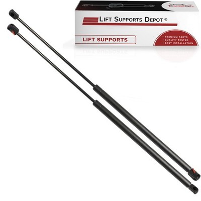 Qty 2 10mm Ball Socket ''Quick Release'' Lift Supports 24 Inches Extended x 150lbs