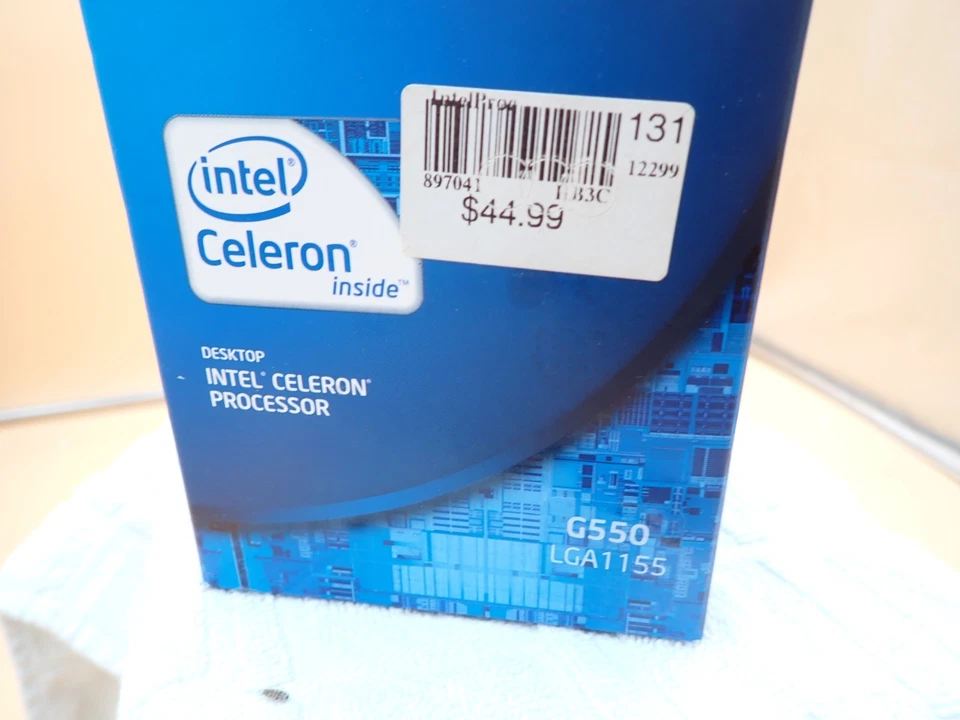 New Intel Celeron Dual-Core G550 LGA 1155 2.6GHz 2MB cache Desktop CPU SR061 - Image 2 of 4