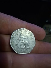 1997 Queen Elizabeth II D.G.REG.F.D.RARE 50 PENCE
