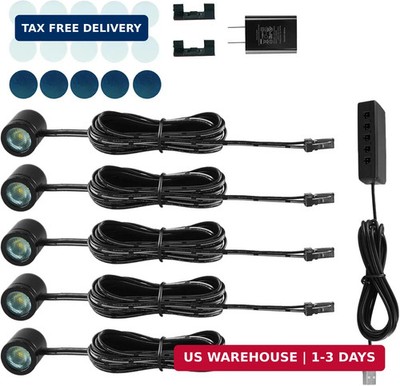 TAYSING Mini LED Spotlights, USB Powered Small Spotlight Display Lights, Accent
