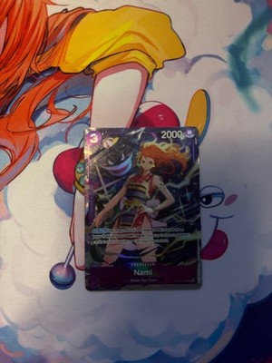 One Piece CCG Nami Foil OP09-070 Near Mint